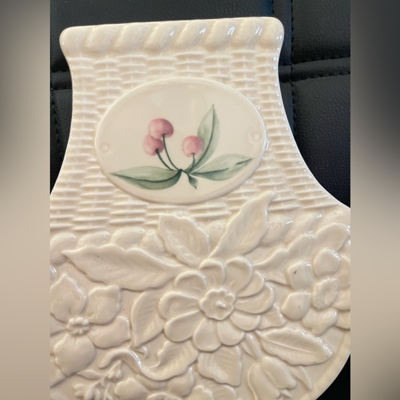 Pfaltzgraff Garden Party Flower Basket Trivet - Hot Plate Retired USA - Picture 7 of 7